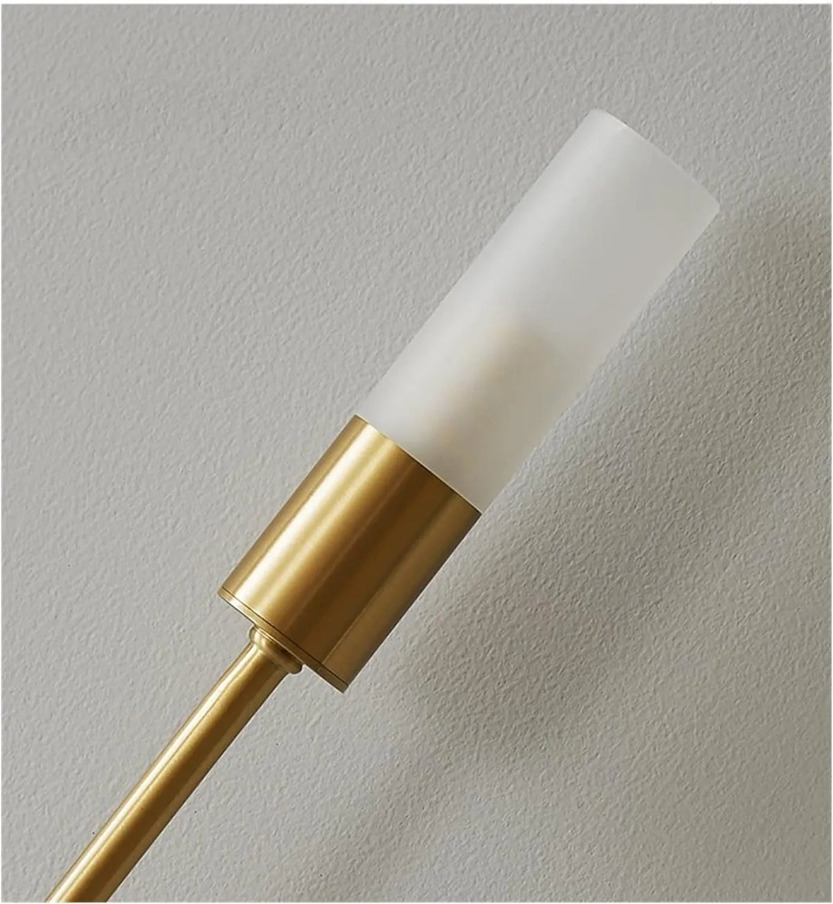 Nexor moderna vägglampor för säng, guld, 2-pack