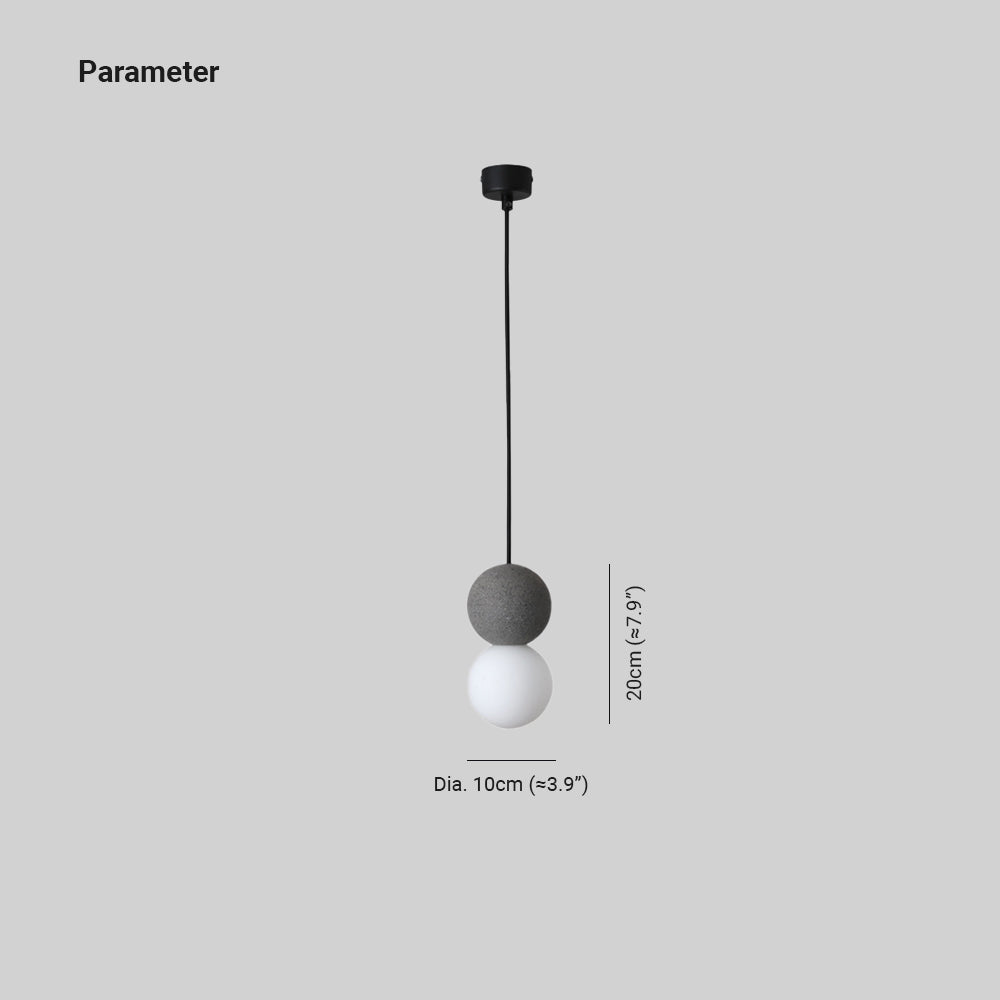 Avi moderne LED-pendel i sort metal til soveværelse og stue