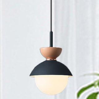 Morandi Modern LED Pendellampa Glob Rosa/Grå/Ljusblå/Navy Metall/Glas Matsal/Vardagsrum/Kök