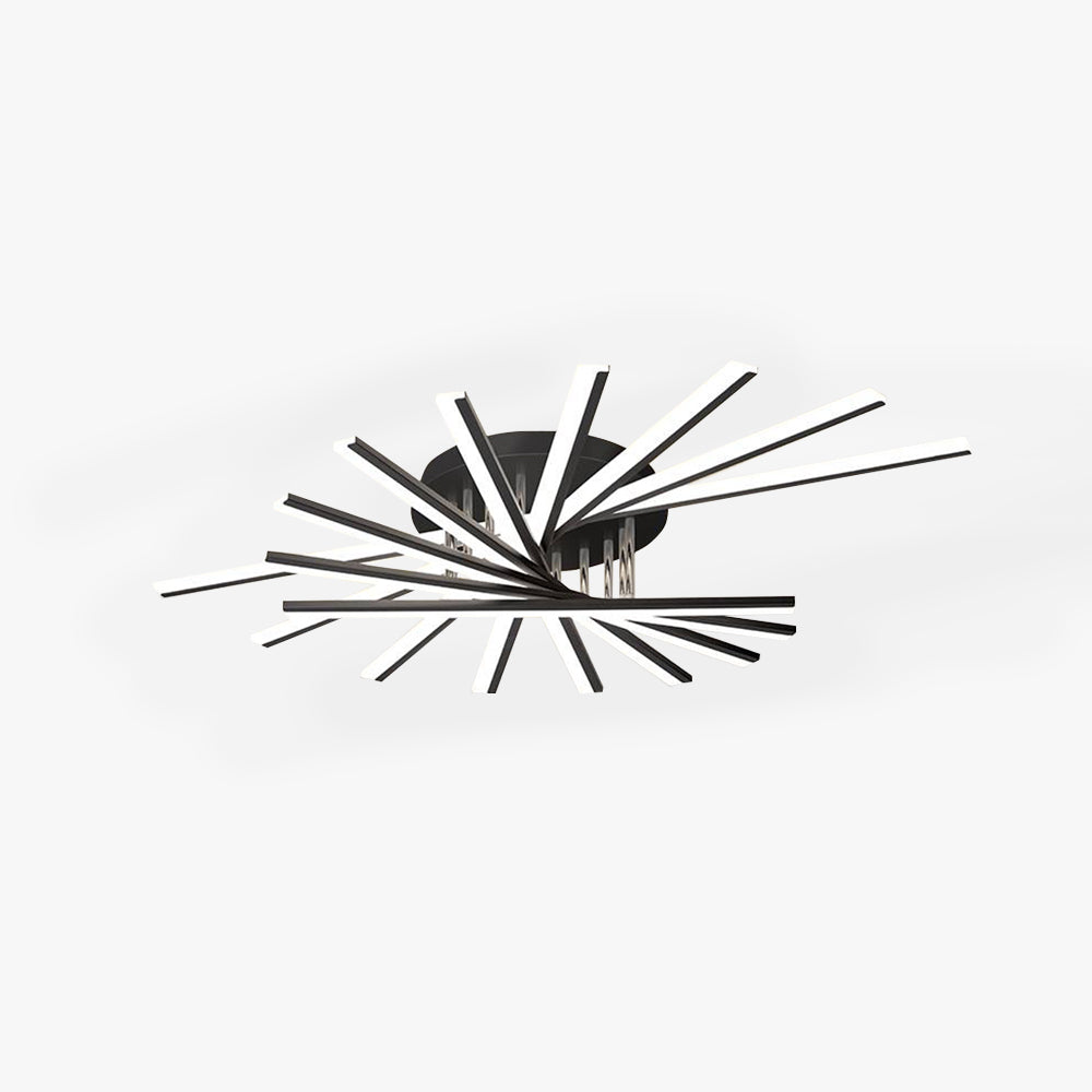 Arisha Linear Flush Mount Ceiling Light, 4 Colour