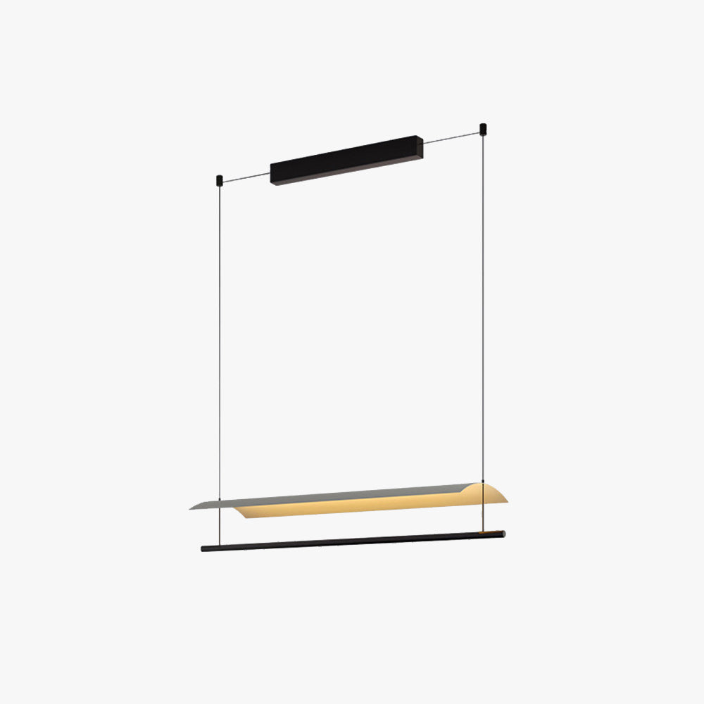 Arisha Minimalist Linear Metal Pendant Light