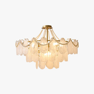 Kirsten Elegant LED Ljuskronor Vit Pärla/Glas/Metall Sovrum/Matsal/Vardagsrum