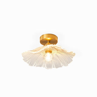 Carins Modern Design Ren Metall Glas LED Taklampa Hall Vardagsrum
