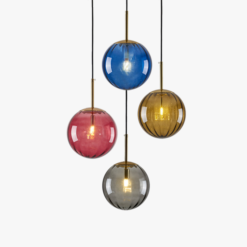 Elsyn Pendant Light Globe Glass Modern