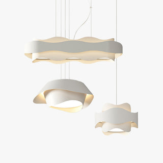 Bella Konst Deco Blomma Form Metall Pendellampor, Vit, Köksö/Vardagsrum/Matsal/Sovrum