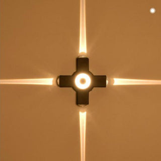 Orr Design Minimalistisk Metall LED Vägglampa Trädgård