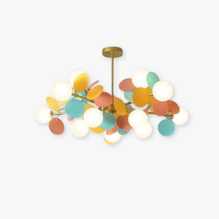 Jevon Ljuskrona Köksö Glas Klot LED Sovrum/Vardagsrum