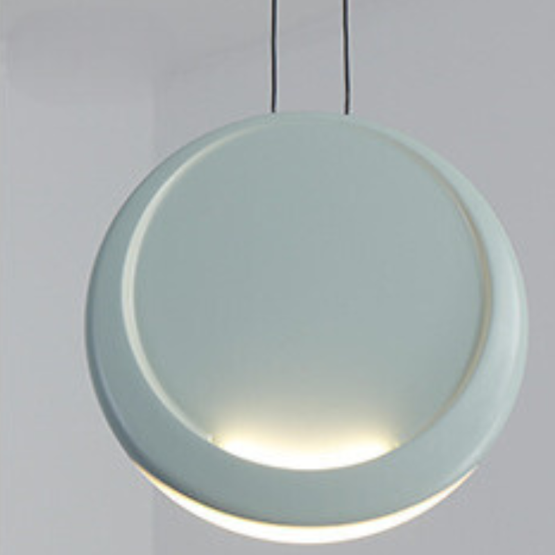 Arisha Modern Pendant Light, Metal, Black/White/Green/Gray