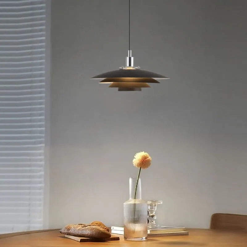 Milora Pendant Light Contemporary Minimalist Frisbee