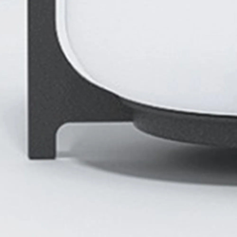 Ray minimalistisk udendørs landskabs- og stilampe i glas, hvid
