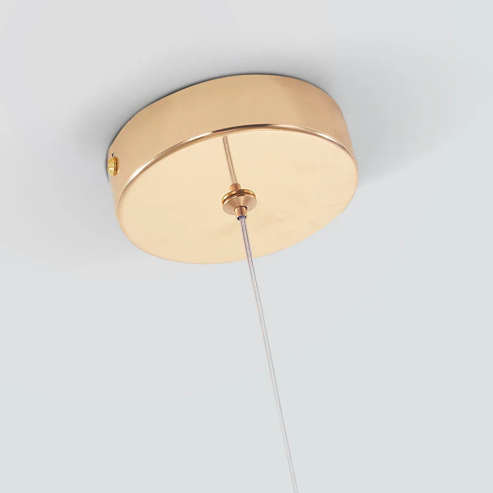 Orlith Pendant Light Gold Crystal
