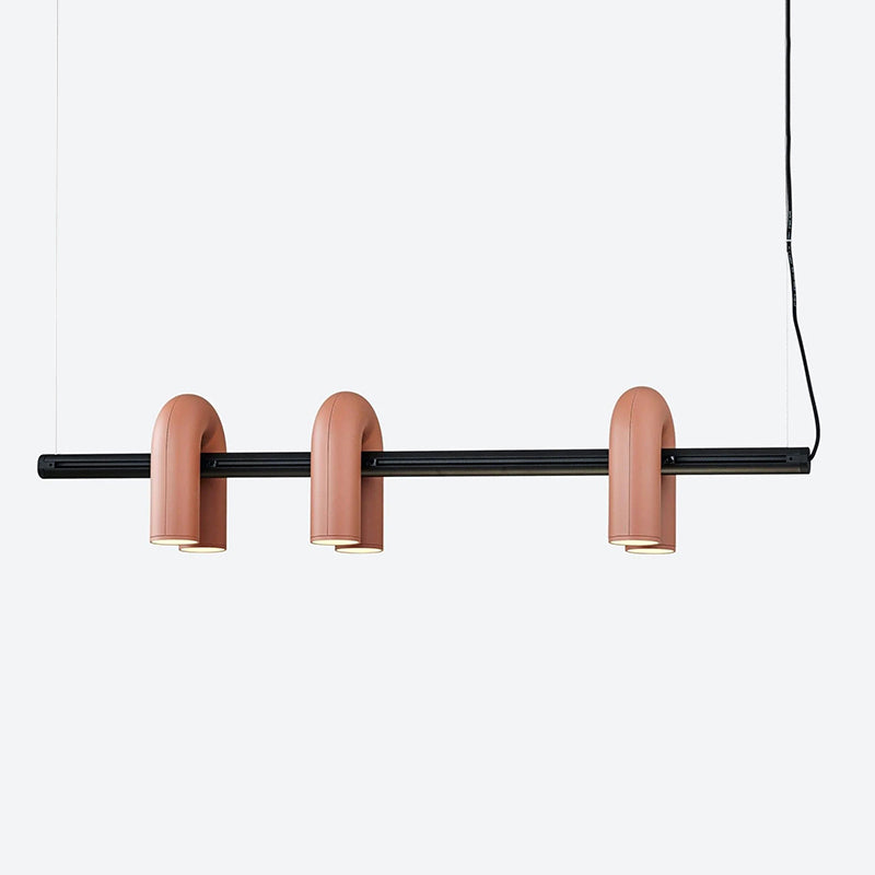Arisha Modern Pendant Light Linear With 3 U-Shaped Light