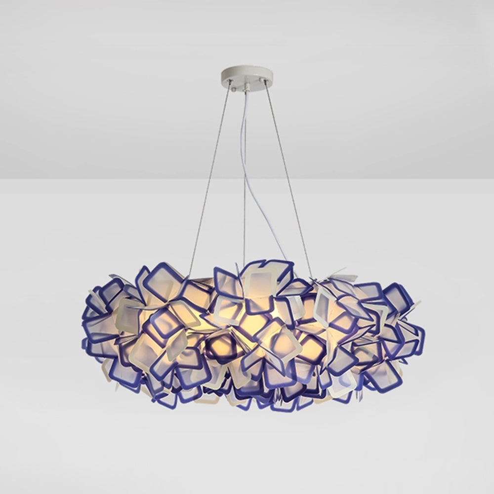 Arisha blomsterpendellampe, 6 farver