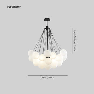 Valentina Klot Glas Pendellampa Matbord Vardagsrum Sovrum