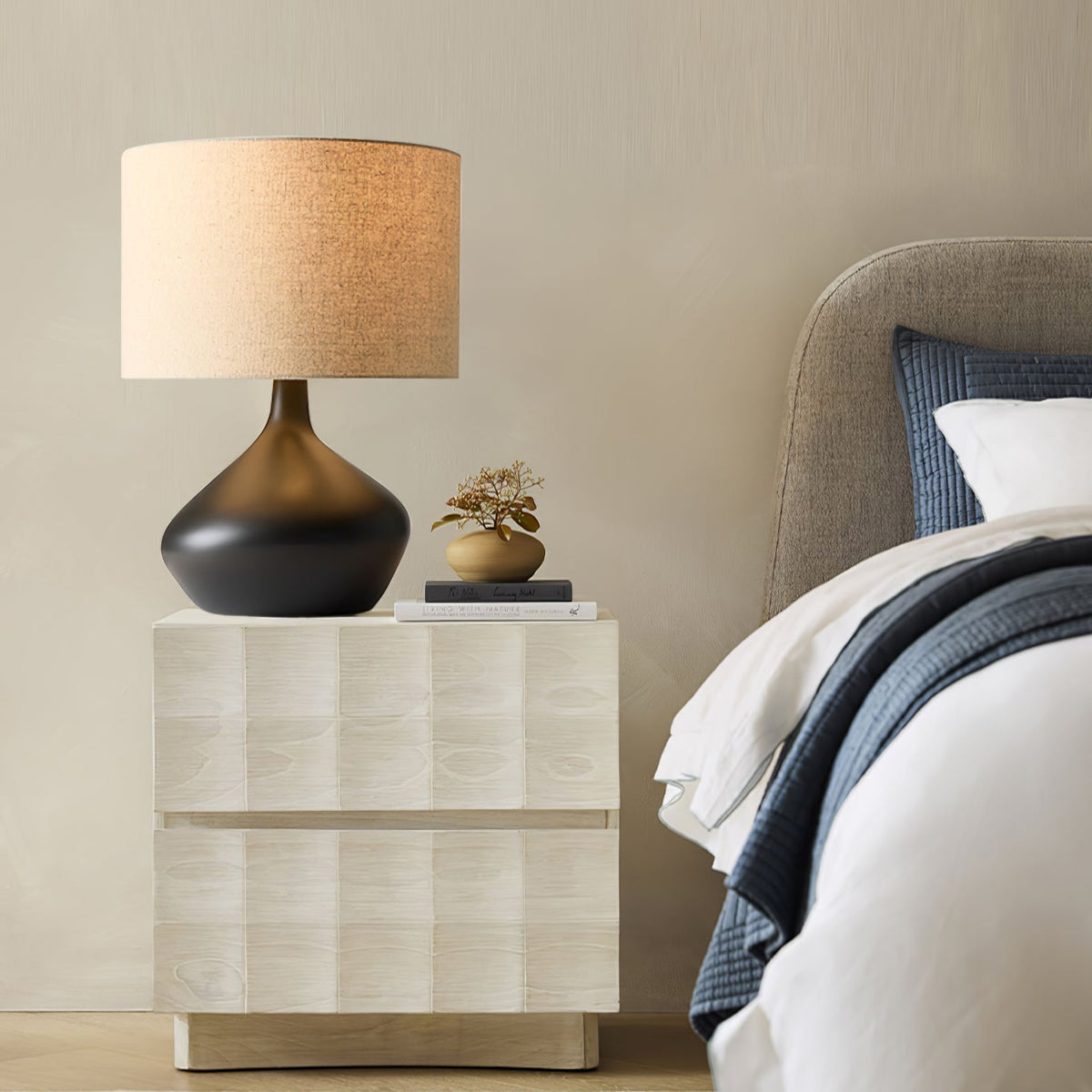 Jean modern bordslampa i keramik