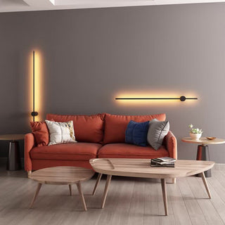Edge Minimalistisk Roterande Linjär Vägglampa Utomhus