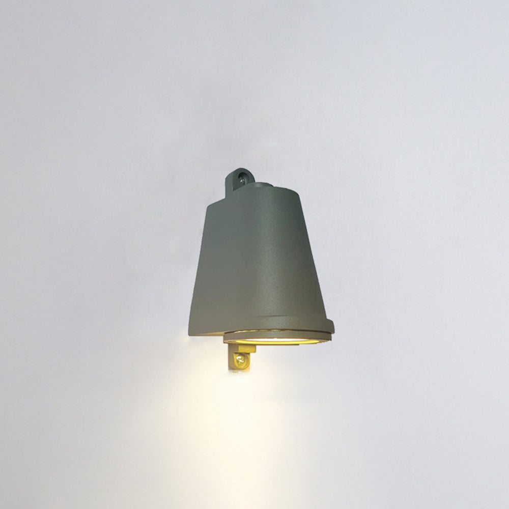 Ray teollisuustyylinen metallinen kellomainen sisäseinävalaisin, musta/harmaa/kuparinvärinen/alumiini