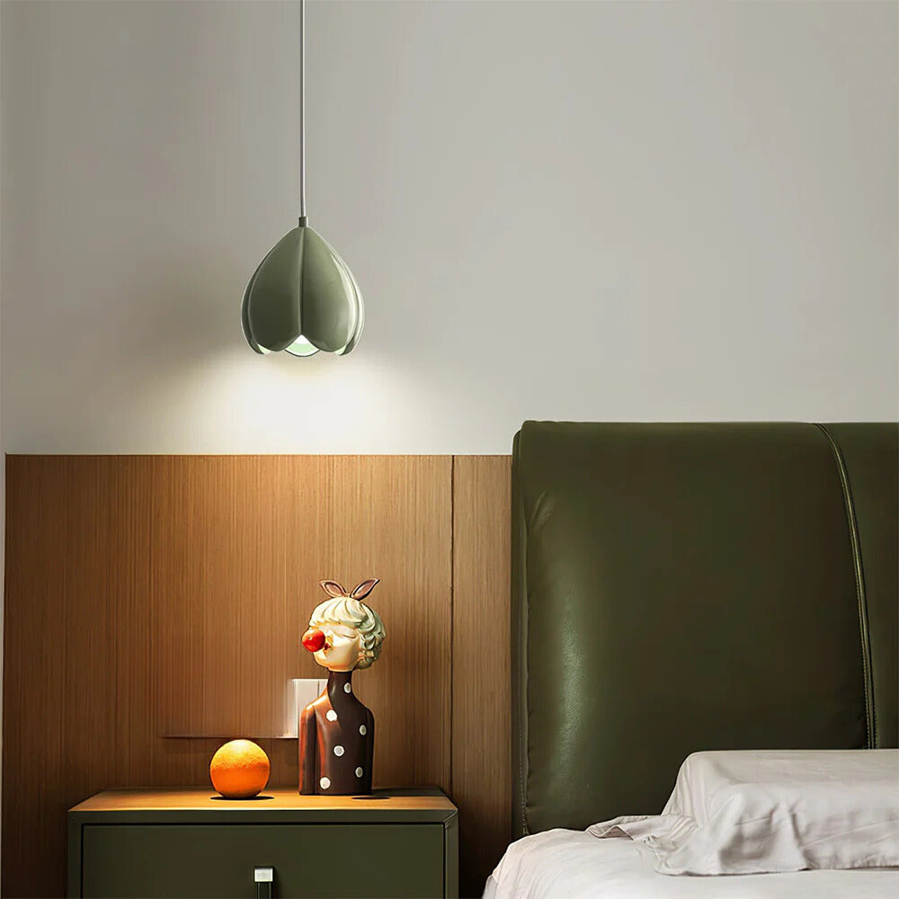 Ritta moderne LED-pendellampe i harpiks, stue