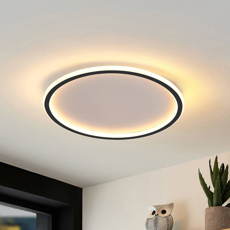 Varin modern rund LED-taklampa