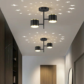 Madina Modern Stjärnklar LED Taklampa Korridor Sovrum Hall