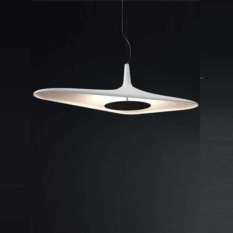 Arisha Modern Minimalist ResinCreative Pendant Light, Black/White