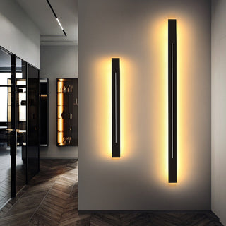 Edge Modern Enkel Metall Akryl LED Vägglampor Vardagsrum Sovrum