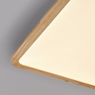 Quinn Modern Fyrkant/Avlång LED Taklampa Metall/Trä Träf/Valnöt Sovrum/Vardagsrum