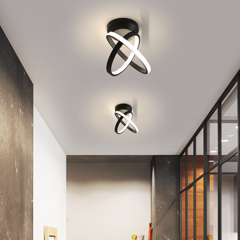 Arisha Modern Globe Ceiling Lamp LED Corridor Decorative Lamp