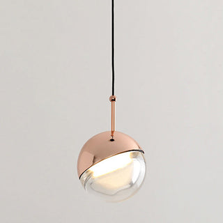 Valentina Modern Pendellampor Metall/Gla Guld/Roséguld Vardagsrum