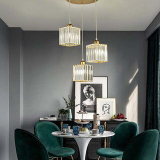 Herbert Modern Meyall Glas Pendellampa Vardagsrum Matsal
