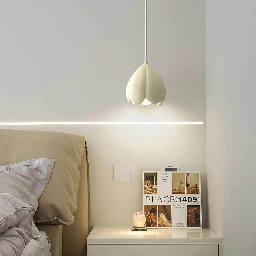 Ritta moderne LED-pendellampe i harpiks, stue