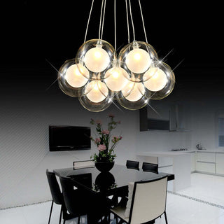 Valentina Modern Design Pendellampa Bubble Metall/Glas Vardagsrum/Matsal/Sovrum