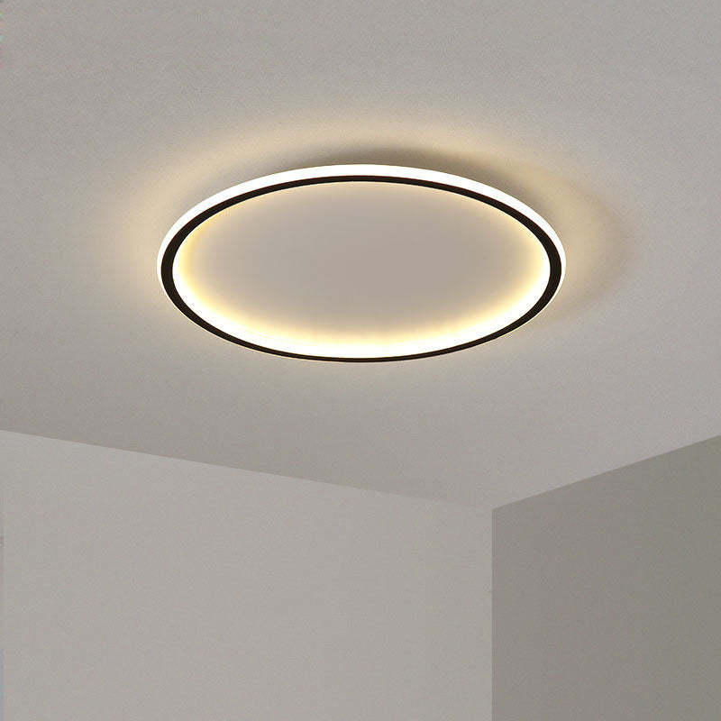 Varin modern rund LED-taklampa