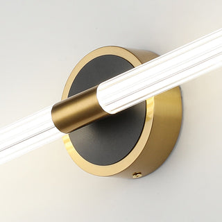 Leigh Design Metall Akryl LED Vägglampa Spegel Badrum Sovrum