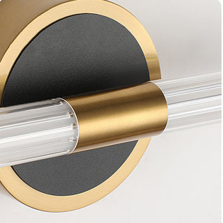 Leigh Design Metall Akryl LED Vägglampa Spegel Badrum Sovrum