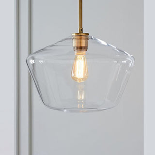 Hailie Pendellampor Klart Glas/Metall, Klart/Bärnsten