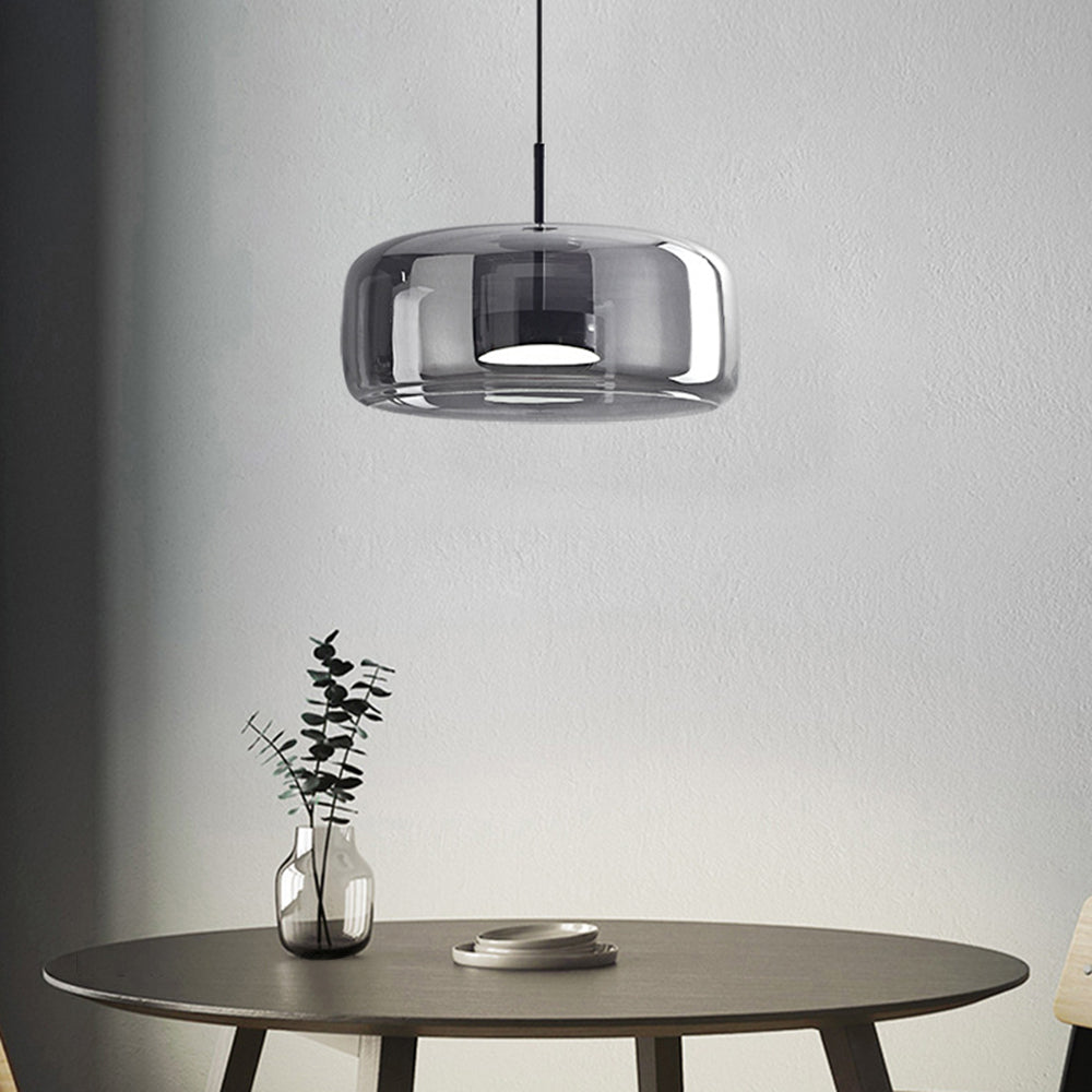 Lioren Pendant Light Morden Glass Clear/Smoky/Amber