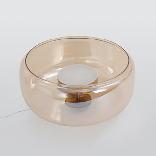 Hailie Morden Metal/Glas Pendellampor, Klar/Rökt/Bärnsten