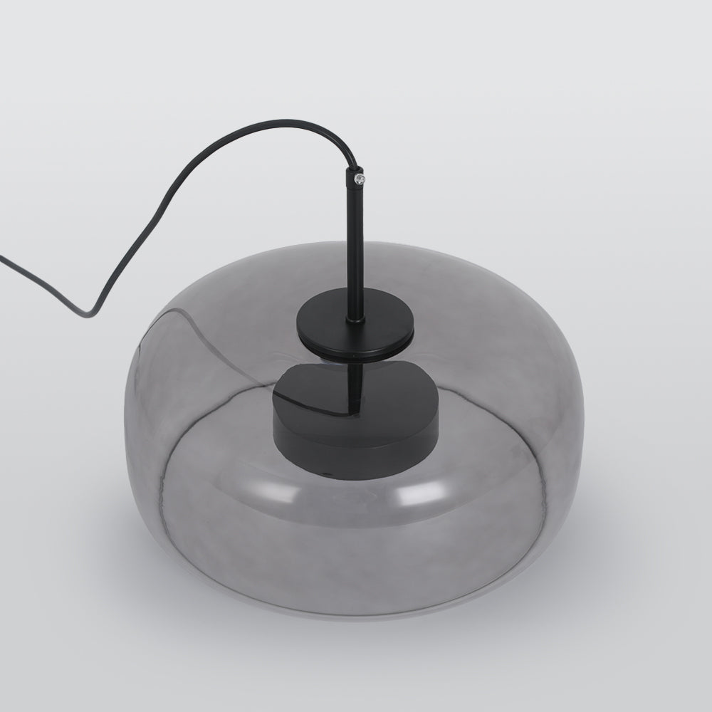 Lioren Pendant Light Morden Glass Clear/Smoky/Amber