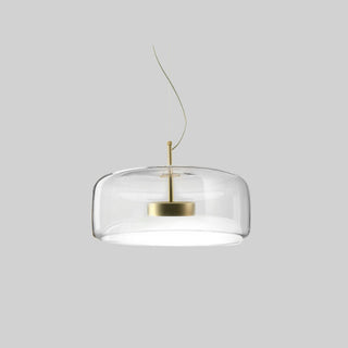 Hailie Morden Metal/Glas Pendellampor, Klar/Rökt/Bärnsten