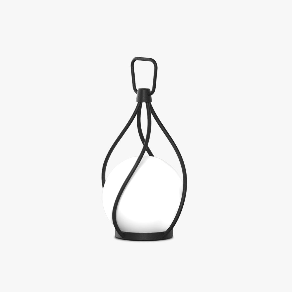 Ray modern bubblig pendellampa i metall, vit/transparent