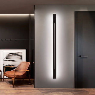 Edge Modern Enkel Metall Akryl LED Vägglampor Vardagsrum Sovrum