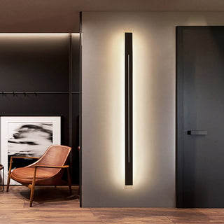 Edge Modern Enkel Metall Akryl LED Vägglampor Vardagsrum Sovrum