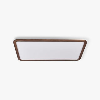 Quinn Modern Fyrkant/Avlång LED Taklampa Metall/Trä Träf/Valnöt Sovrum/Vardagsrum