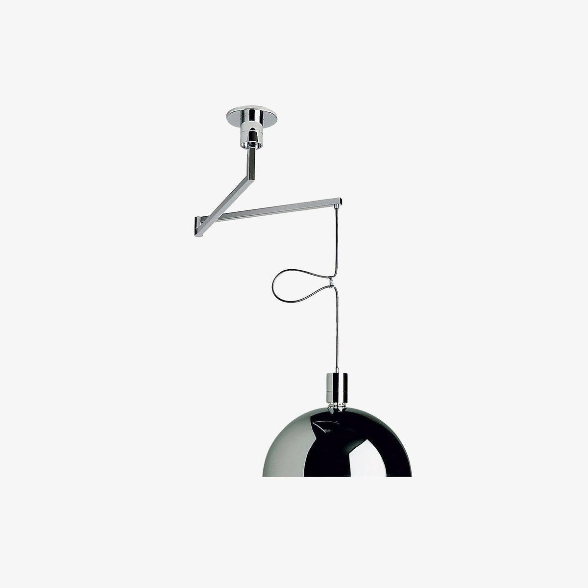 Lyshae moderne minimalistisk nordisk pendellampe i glas