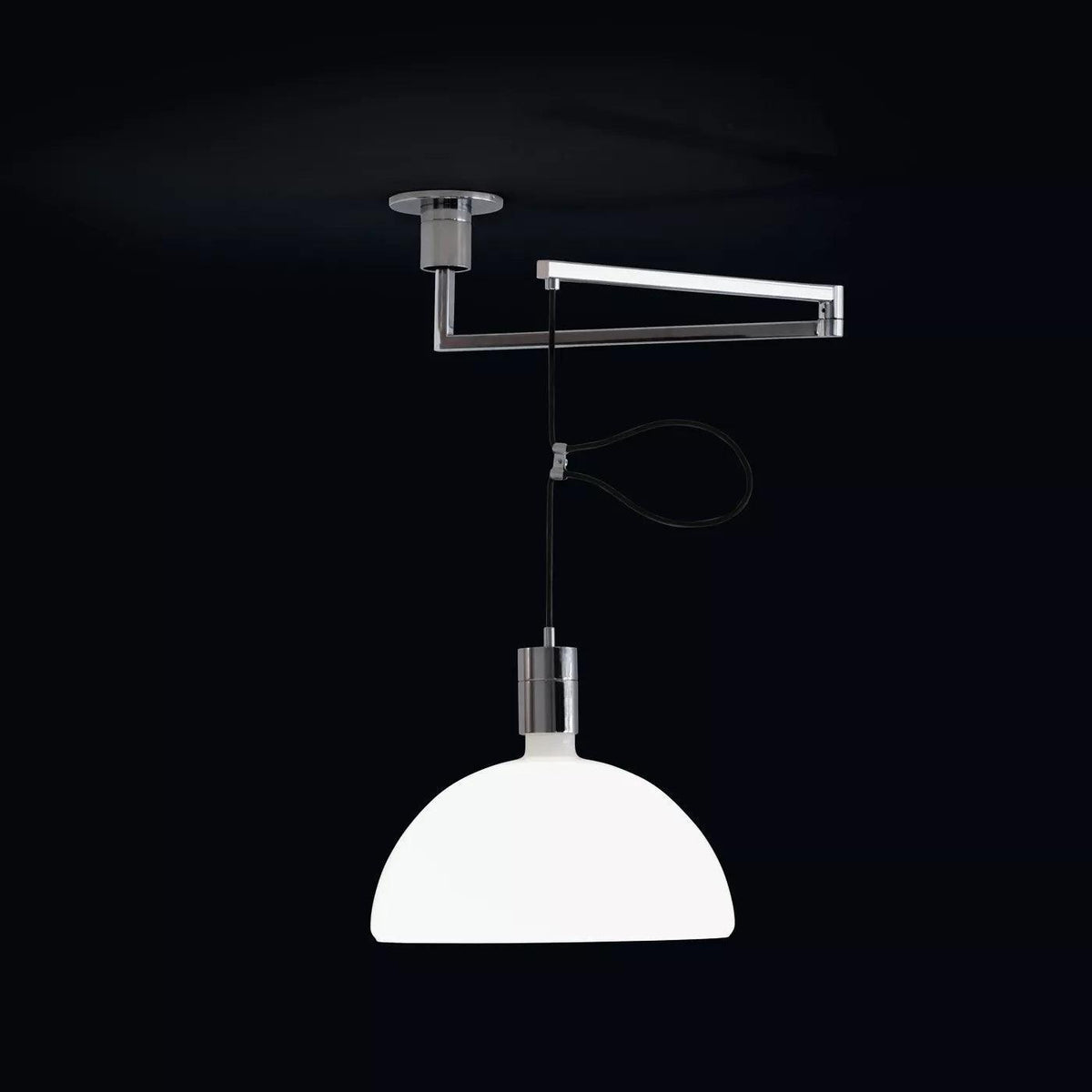 Lyshae moderne minimalistisk nordisk pendellampe i glas