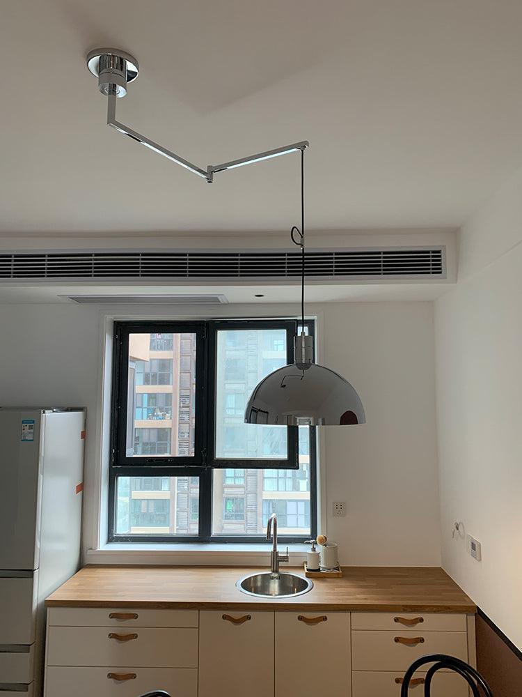 Lyshae moderne minimalistisk nordisk pendellampe i glas