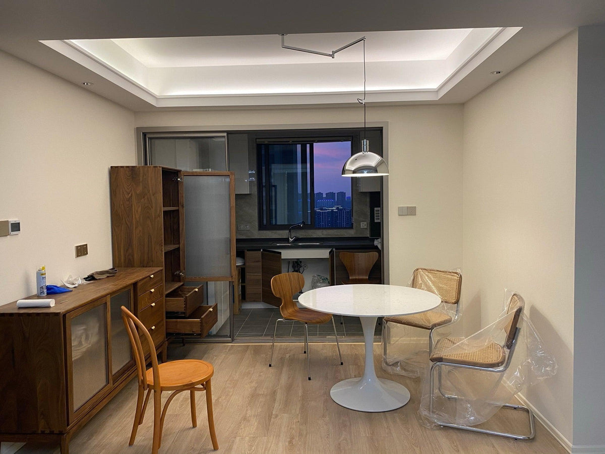 Lyshae moderne minimalistisk nordisk pendellampe i glas
