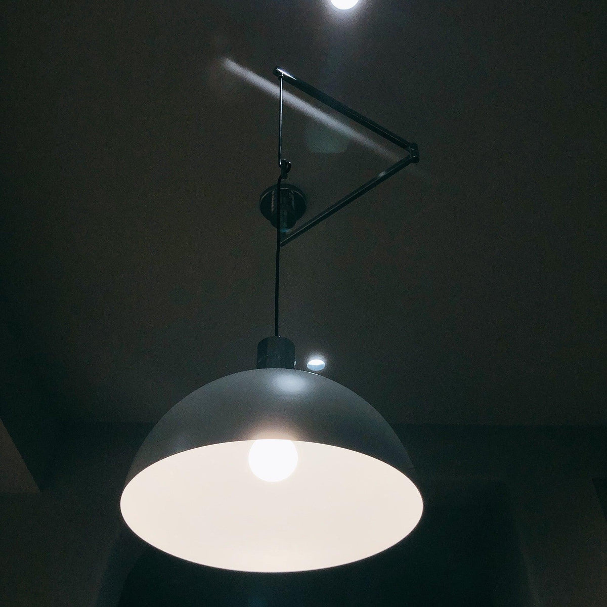 Lyshae moderne minimalistisk nordisk pendellampe i glas