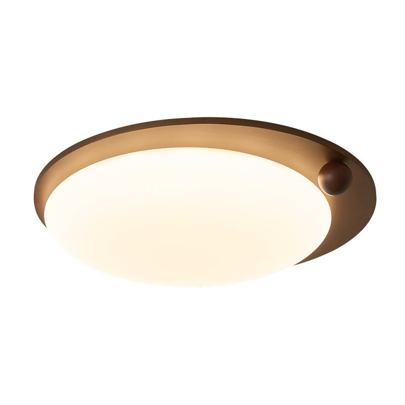 Loftlampe med trædetalje